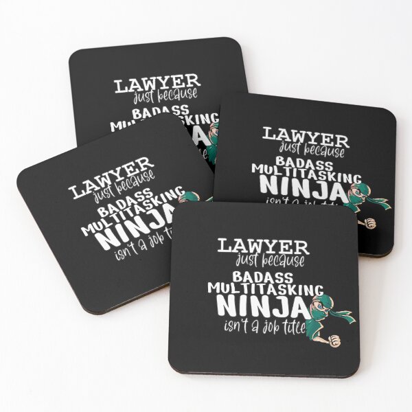Item preview, Lawyer Gifts | Lawyer just because Baddas Multitasking Ninja isn’t a job title designed and sold by Burachonak-art.