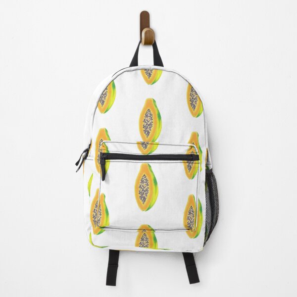 Item preview, Three Quarter Papaya - Coloured Pencil Drawing designed and sold by MikkiDashDesign.