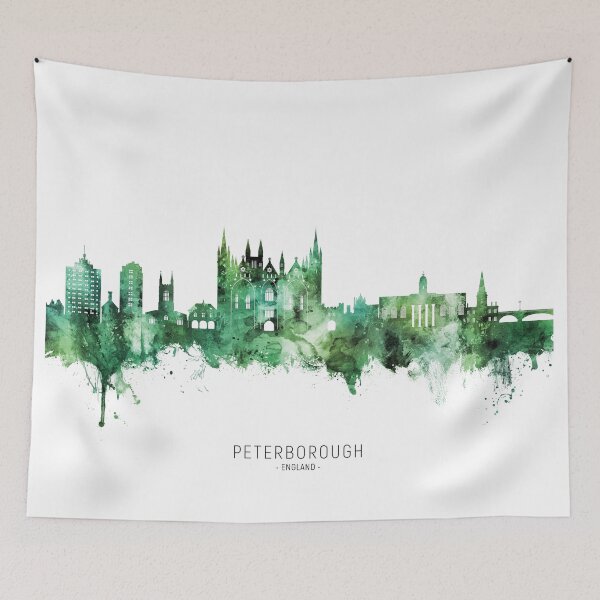 Item preview, Peterborough England Skyline designed and sold by ArtPrints.
