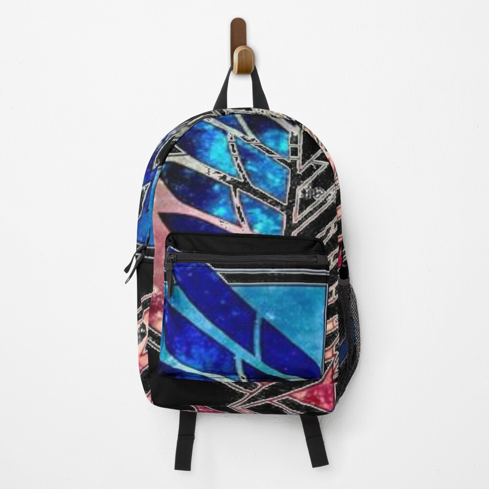 Attack On Titan Shingeki No Kyojin Manga Netflix Scouting Legion Backpack By Zinebzouhri Redbubble