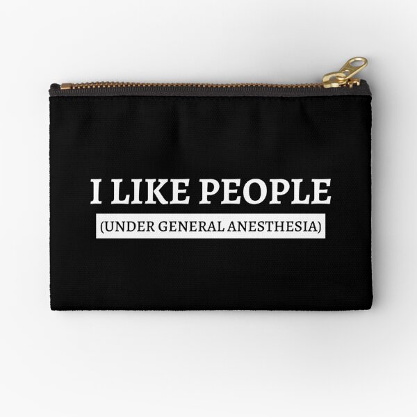 Item preview, I Like People (under general anesthesia) designed and sold by Gizmoss.