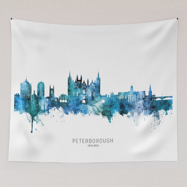Item preview, Peterborough England Skyline designed and sold by ArtPrints.