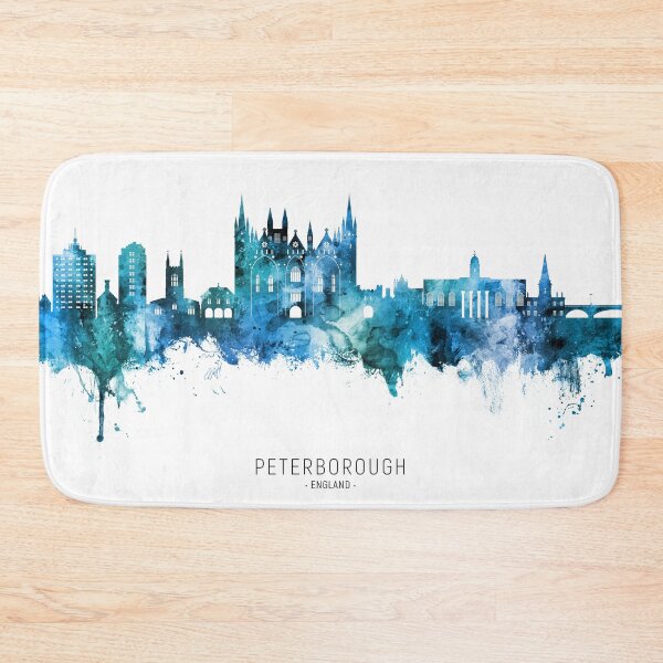 Item preview, Peterborough England Skyline designed and sold by ArtPrints.