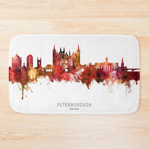 Item preview, Peterborough England Skyline designed and sold by ArtPrints.