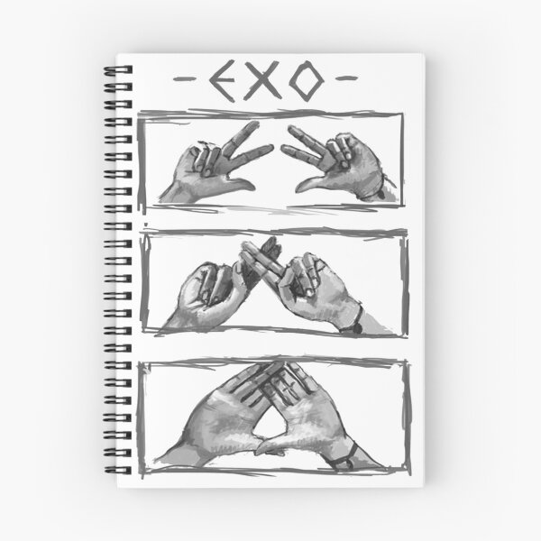 Item preview, EXO.HAND.SIGN designed and sold by stephylee88.