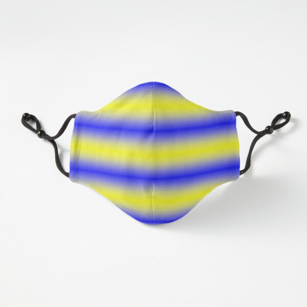 fitted Masks, Psychedelic Pattern, Op Art Fitted 3-Layer