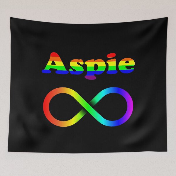 Item preview, Aspie neurodiversity LGBTQ+ pride designed and sold by MrE-Tees.