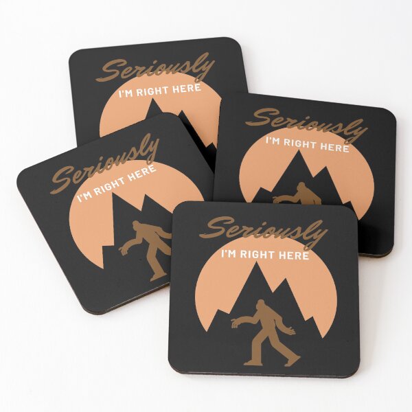 Item preview, Bigfoot Seriously I'm Right Here designed and sold by Labradoodlesetc.