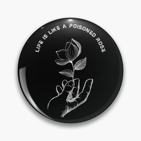 Item preview, Sketchpad, Ink drawing,Drawing flower of life,Life is like a poisoned rose designed and sold by Designs-DA.