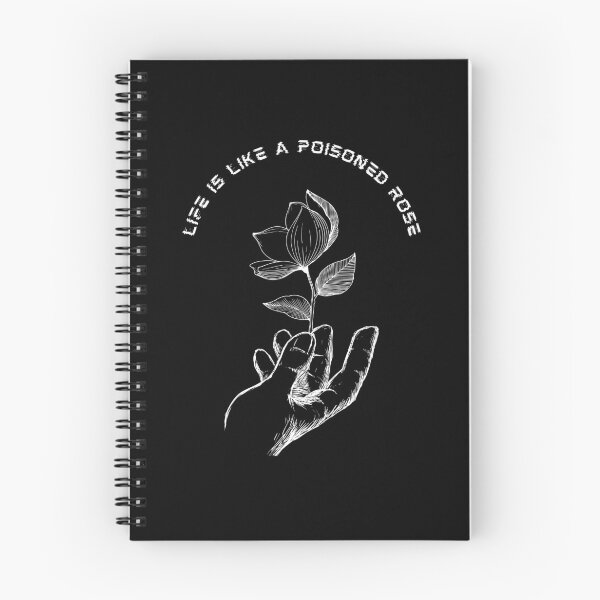 Item preview, Sketchpad, Ink drawing,Drawing flower of life,Life is like a poisoned rose designed and sold by Designs-DA.