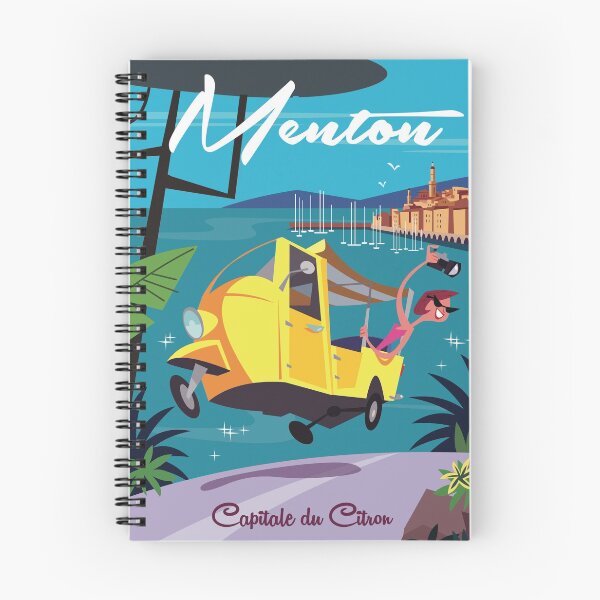 Item preview, Menton poster designed and sold by Gary Godel.