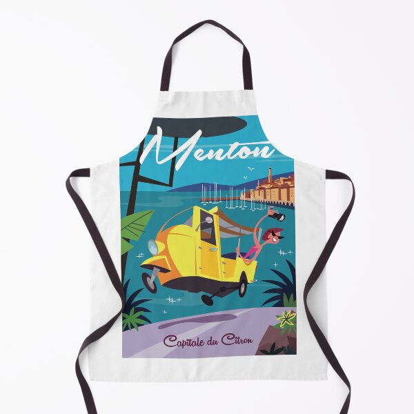 Item preview, Menton poster designed and sold by GAGodel.