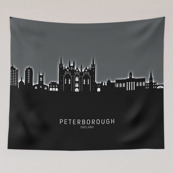Item preview, Peterborough England Skyline designed and sold by ArtPrints.