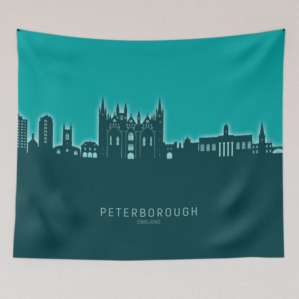Item preview, Peterborough England Skyline designed and sold by ArtPrints.