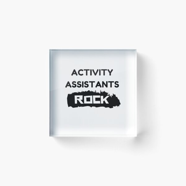 Item preview, Activity Assistants Rock designed and sold by momsnpops.