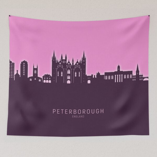 Item preview, Peterborough England Skyline designed and sold by ArtPrints.