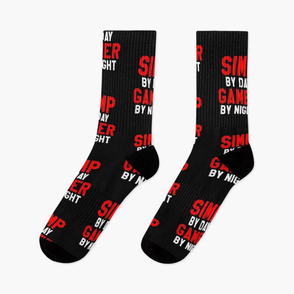 Item preview, Red Simp By Day Gamer By Night Funny Simping Simp Boyfriend Girfriend designed and sold by RainbowPandas.