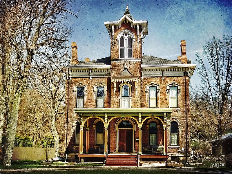 "Winslow House" by vigor Redbubble