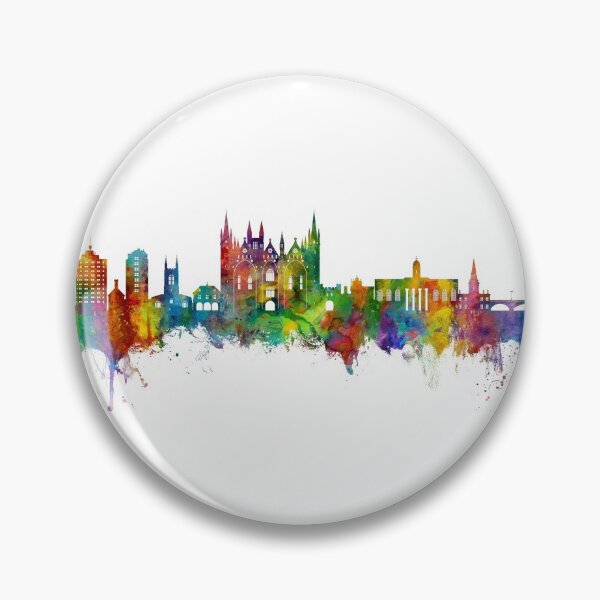 Item preview, Peterborough England Skyline designed and sold by ArtPrints.