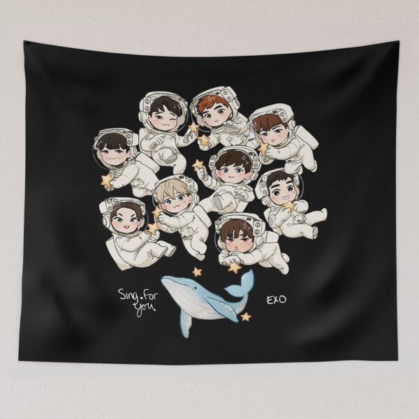 Item preview, EXO.OT9.ASTRONAUTS.SINGFORYOU designed and sold by stephylee88.