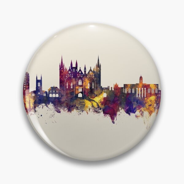 Item preview, Peterborough England Skyline designed and sold by ArtPrints.