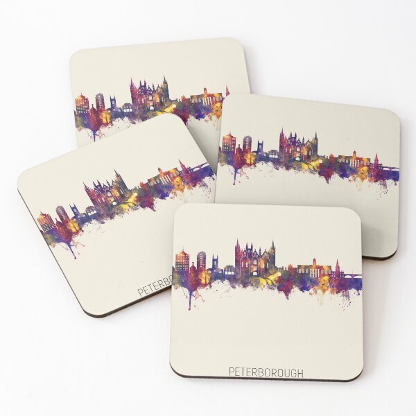 Item preview, Peterborough England Skyline designed and sold by ArtPrints.