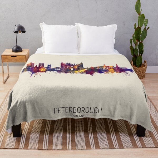 Item preview, Peterborough England Skyline designed and sold by ArtPrints.