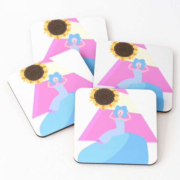 Item preview, Sunflower sun abstract art designed and sold by Gabrielle Freitas.