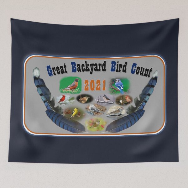 Item preview, GREAT BACKYARD BIRD COUNT 2021 designed and sold by THE AMERICAN TEEVANGELIST.