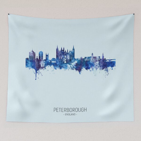 Item preview, Peterborough England Skyline designed and sold by ArtPrints.
