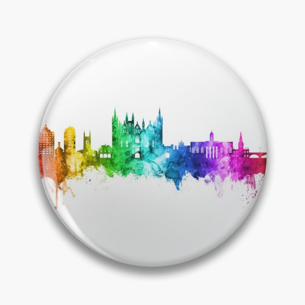 Item preview, Peterborough England Skyline designed and sold by ArtPrints.