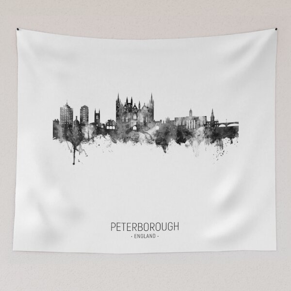 Item preview, Peterborough England Skyline designed and sold by ArtPrints.