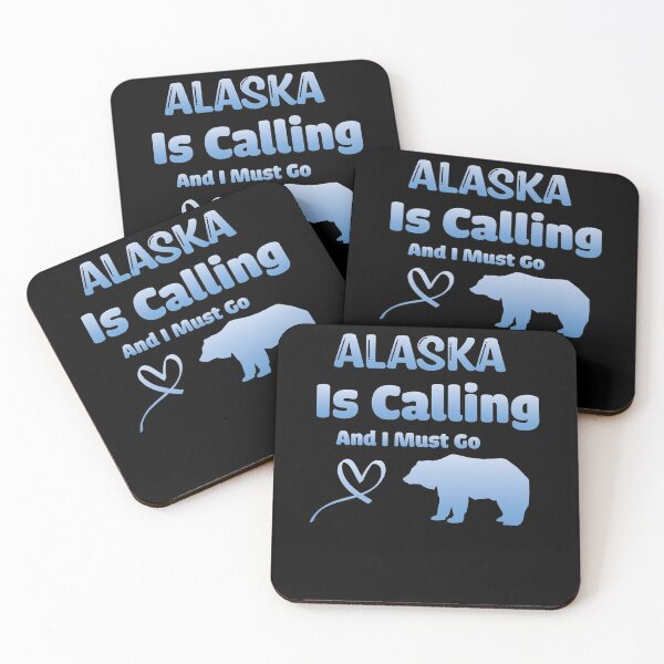 Item preview, Alaska Is Calling And I Must Go! designed and sold by Run to Creations.