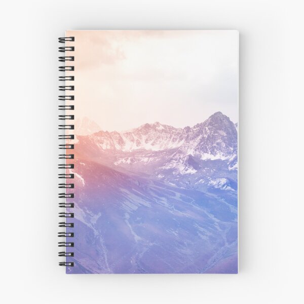 Item preview, Orange and purple snow mountain sunrise designed and sold by RRdesigned.