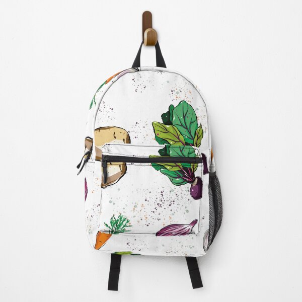 Item preview, pattern with carrots, potatoes, beets, garlic and onions designed and sold by Aksena.