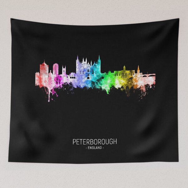 Item preview, Peterborough England Skyline designed and sold by ArtPrints.