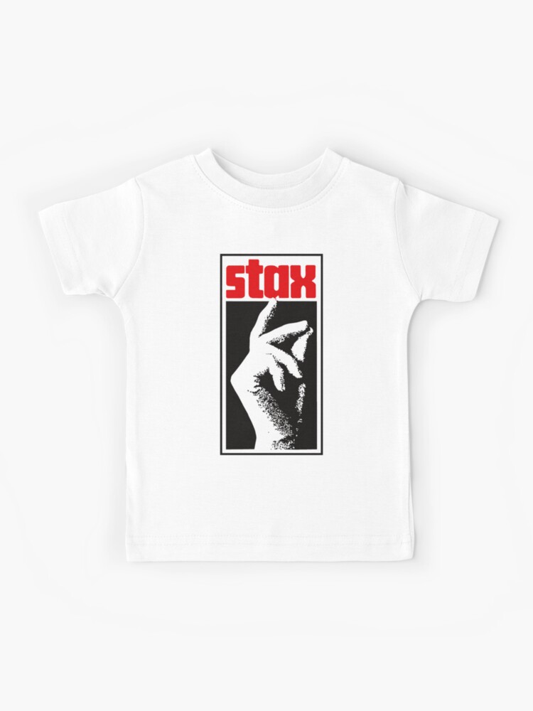 Stax Record Kids T-Shirt for Sale by Gold-Kumambang