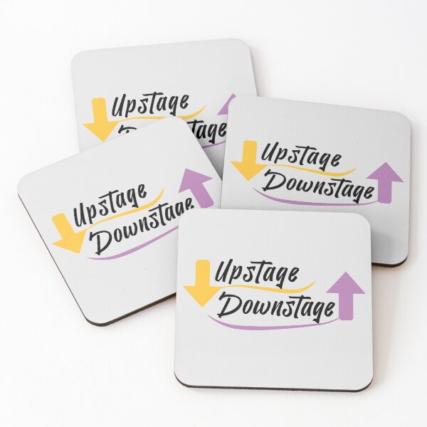 Item preview, Upstage, Downstage - Funny Theatre Kid designed and sold by AddisonArtworks.