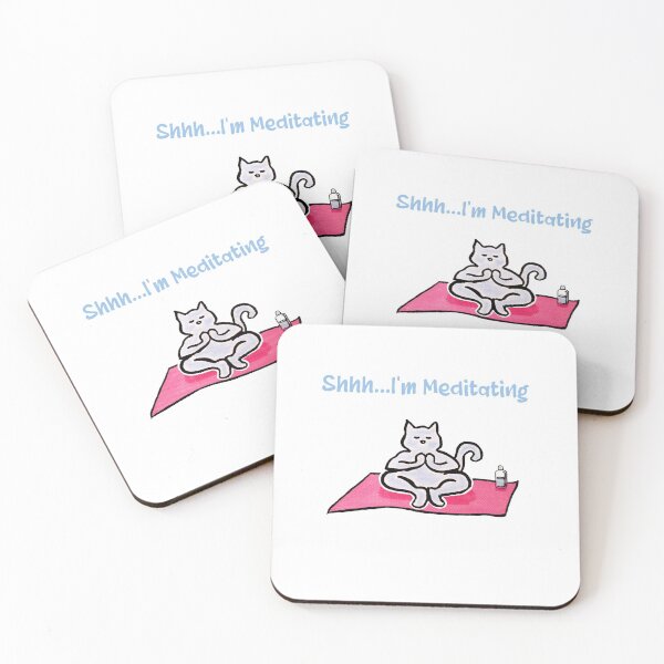 Item preview, Shhh....I am Meditating designed and sold by ErnestJoy.