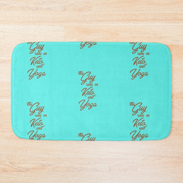 Item preview, This Guy runs on Keto and Yoga designed and sold by KetoLove.