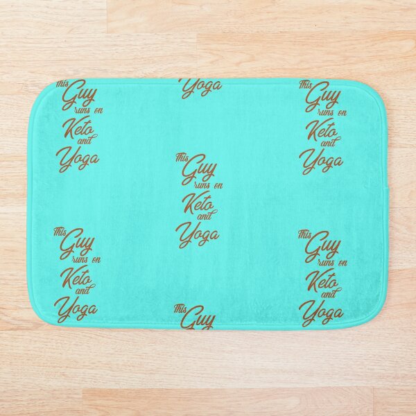 Item preview, This Guy runs on Keto and Yoga designed and sold by KetoLove.