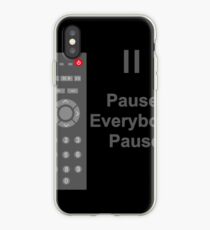 simple remote iPhone Case