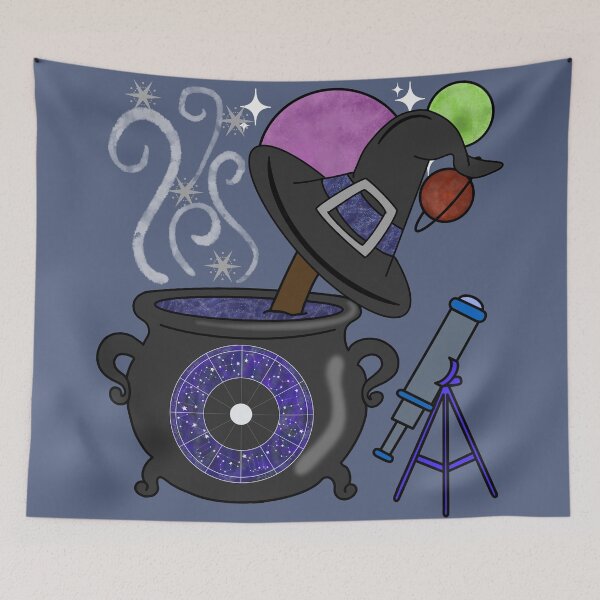 Item preview, Cosmic Witch’s Cauldron designed and sold by NerdyCupcake559.