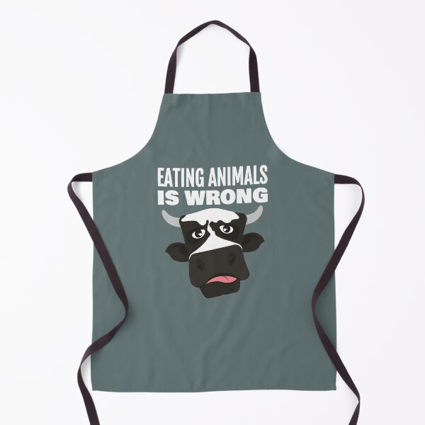 Item preview, Eating Animals Is Wrong designed and sold by curledup-cat.