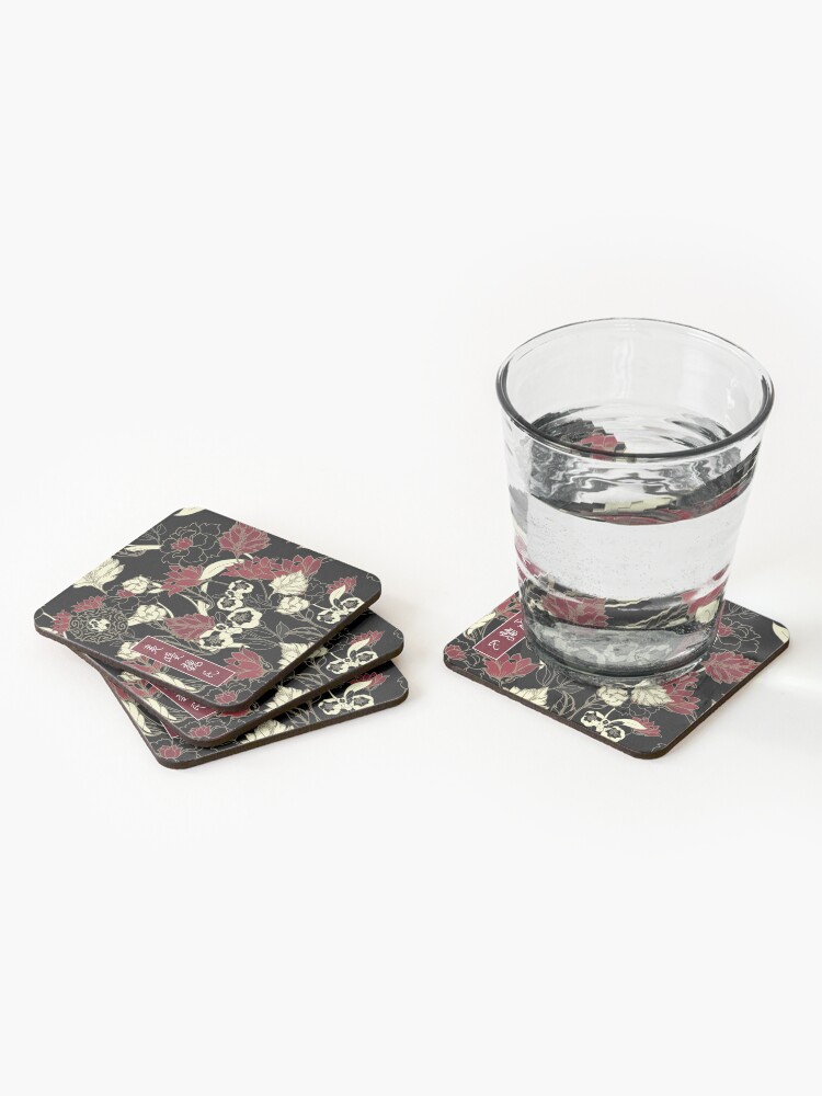 Alternate view of Demonic Cultivation The Untamed [LAOZU]  Coasters (Set of 4)
