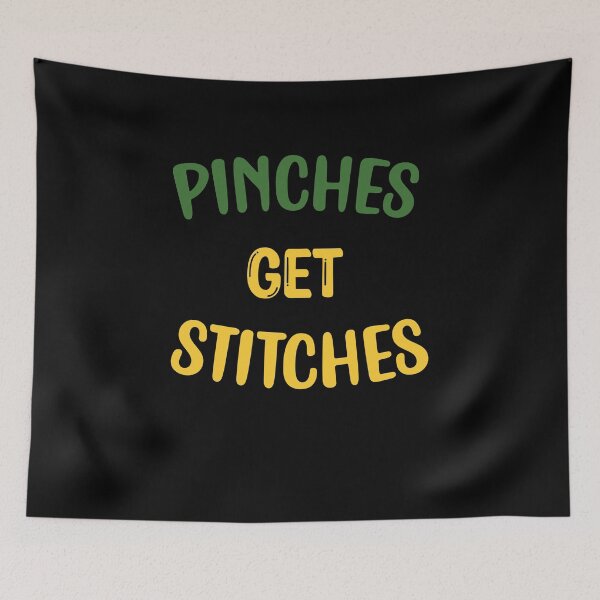 Item preview, Pinches Get Stitches Funny Patricks Day designed and sold by Run to Creations.