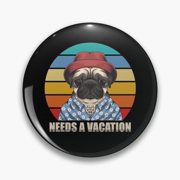 Item preview, Mr. Pug - Needs a vacation designed and sold by Carlos Portilho.