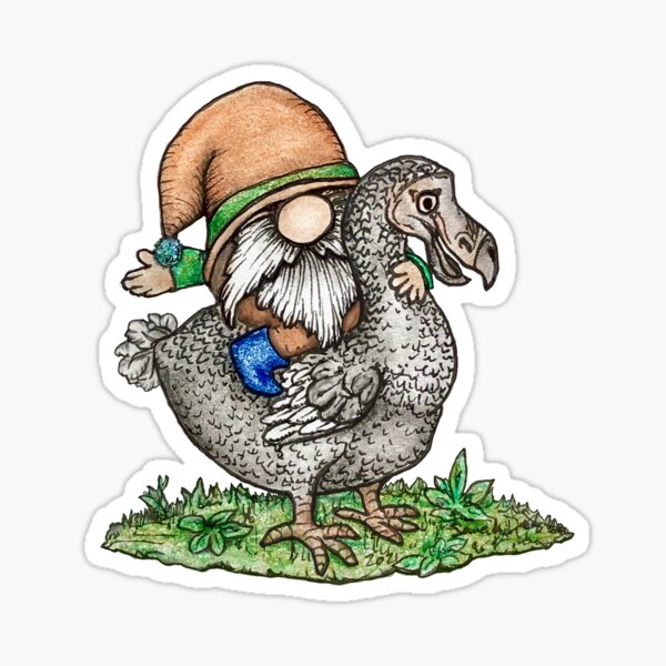 Aperçu de l'œuvre Gnome d'équitation Dodo créée et vendue par SarahCD13.