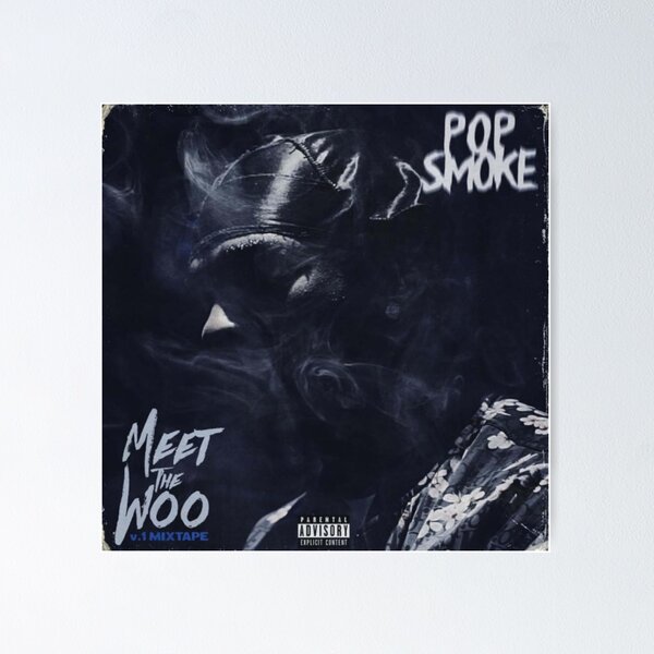 Pop Smoke Poster Meet the Woo Album Rapper Music Singer Star Wall