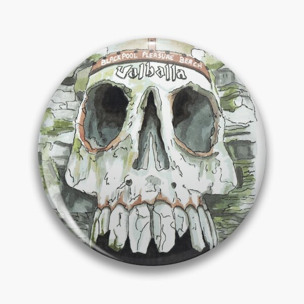 Item preview, Valhalla Blackpool pleasure beach designed and sold by ThemeParksVisionArt ..